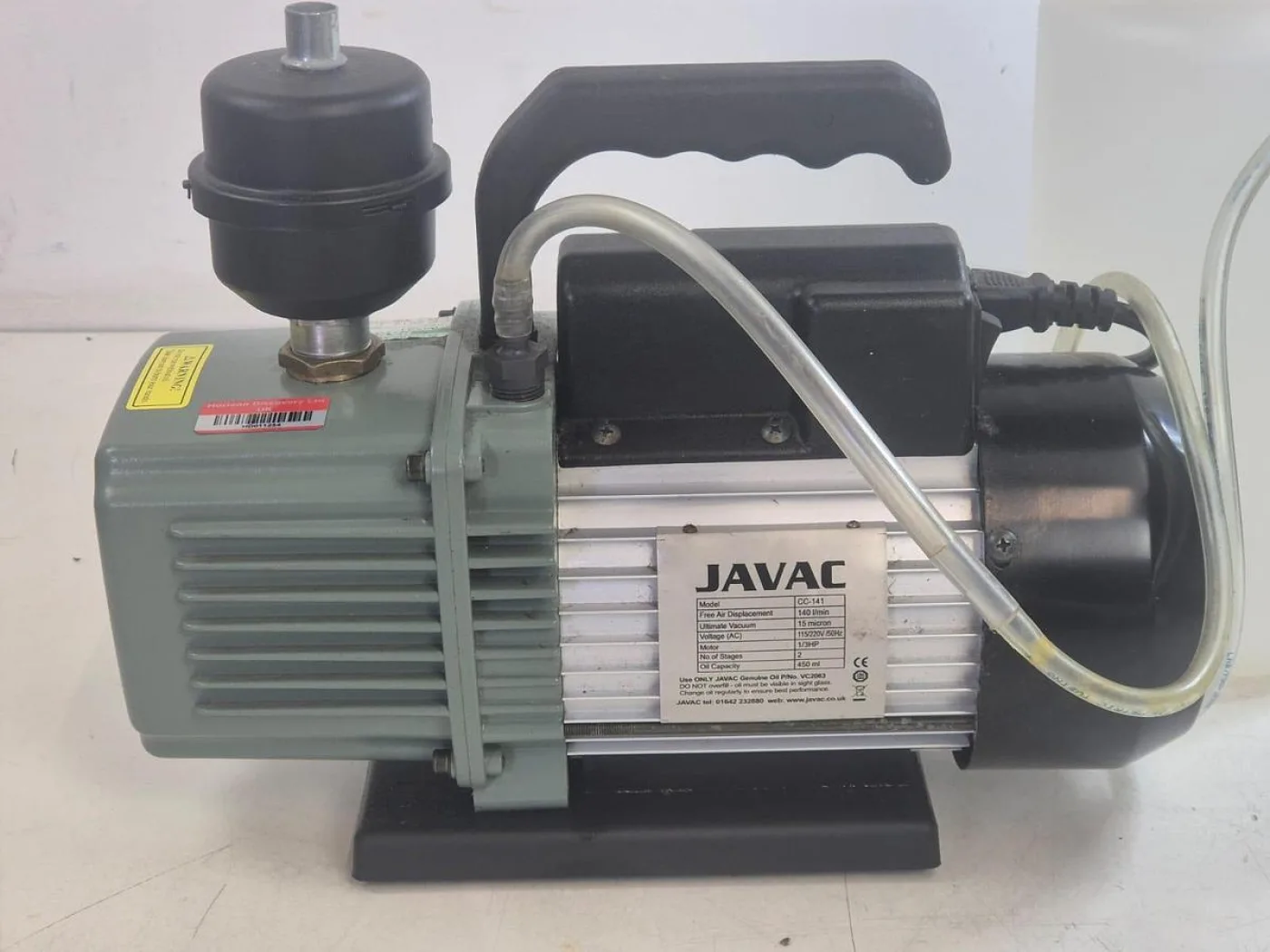 Javac CC141 Vacuum Pump - 5