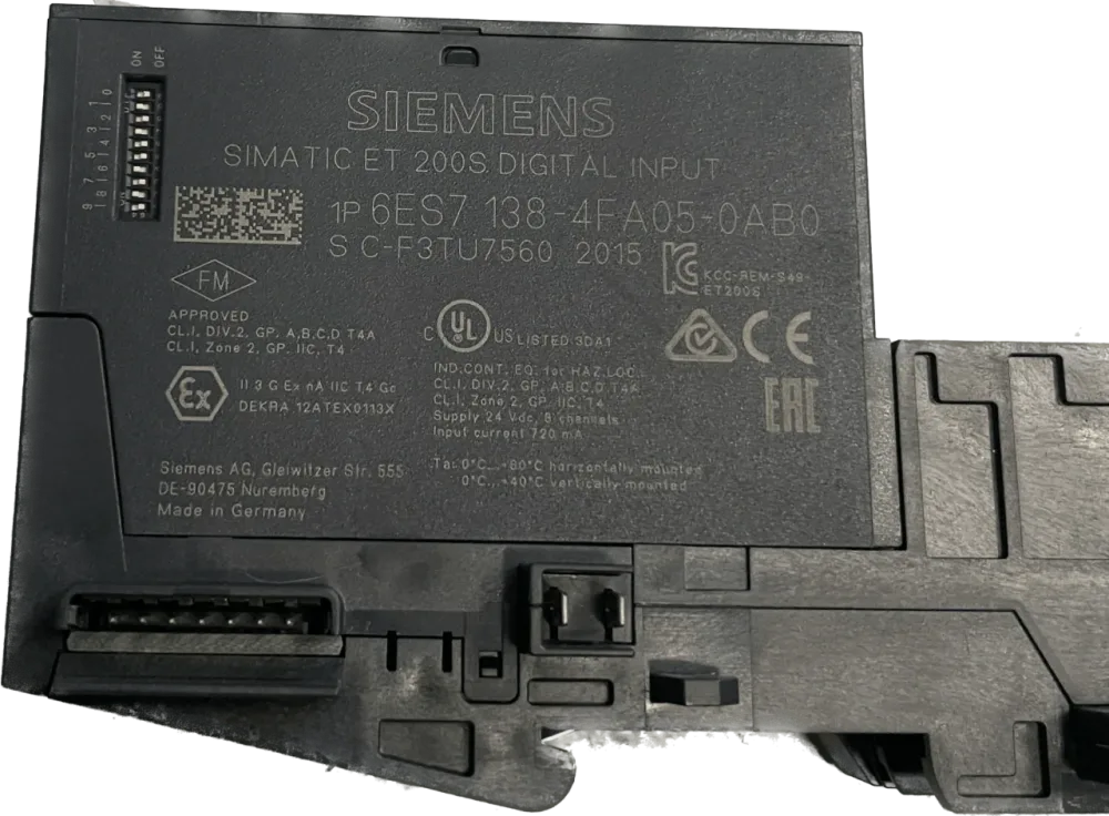 Siemens SIMATIC DP 6ES7 138-4FA05-0AB0