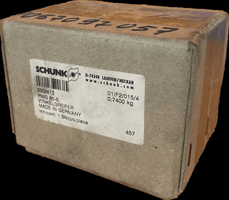 Schunk Winkelgreifer PWG 60-S 0302612