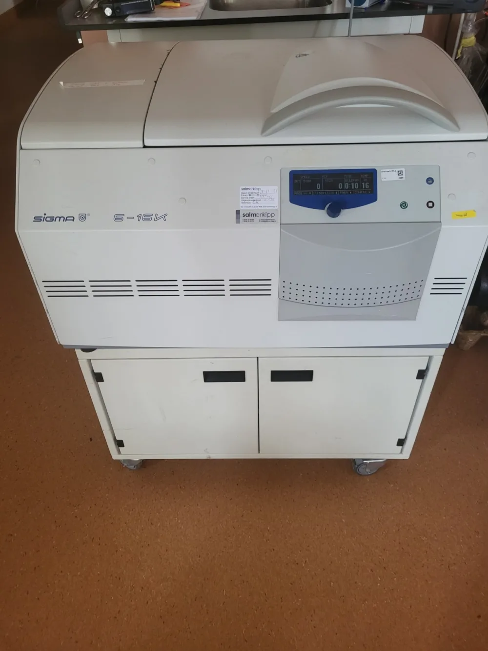 2549 - Used Sigma 6-16K Refrigerated Centrifuge