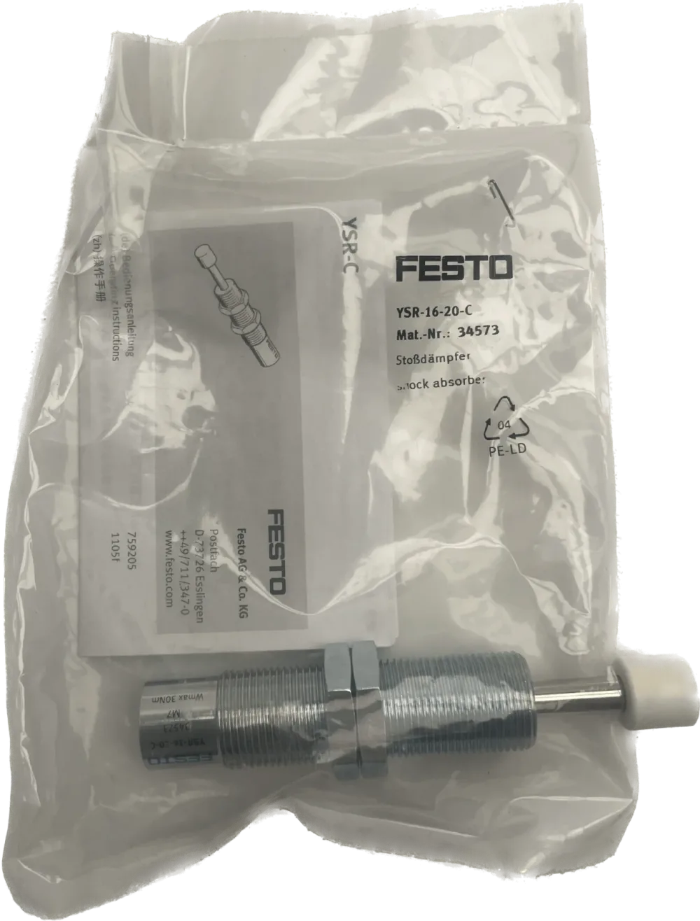 Festo Stoßdämpfer YSR-16-20-C
