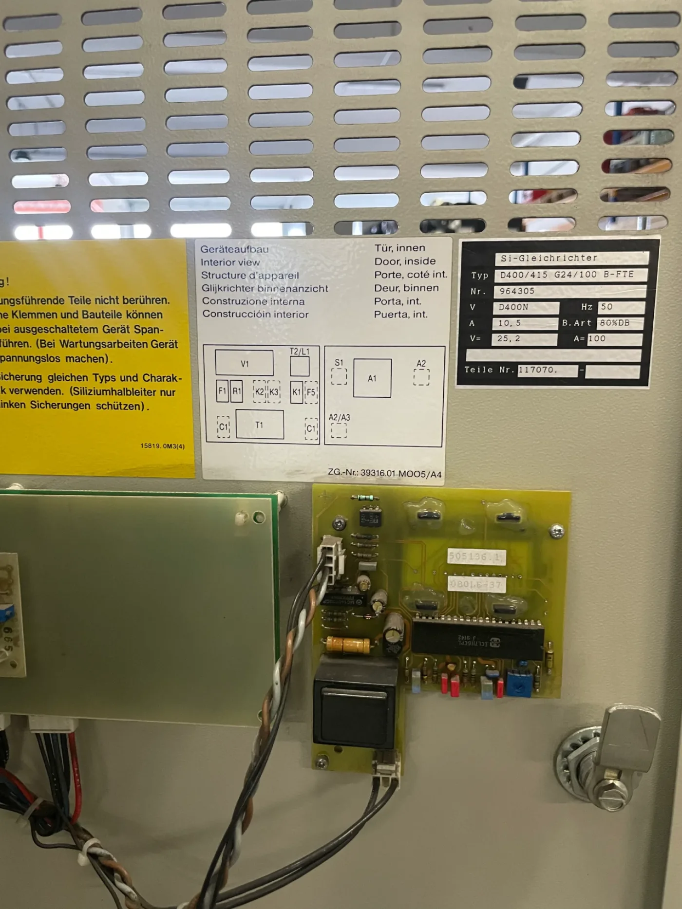 Tebetron G24/100 Batterieladegerät - 3