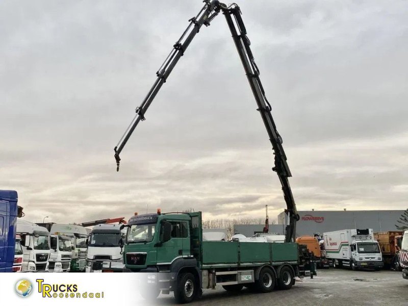 MAN TGS 26.440 Euro 5 + Manual + Hiab 288 E-5 Crane +JIB 4 + 6X4+REMOTE