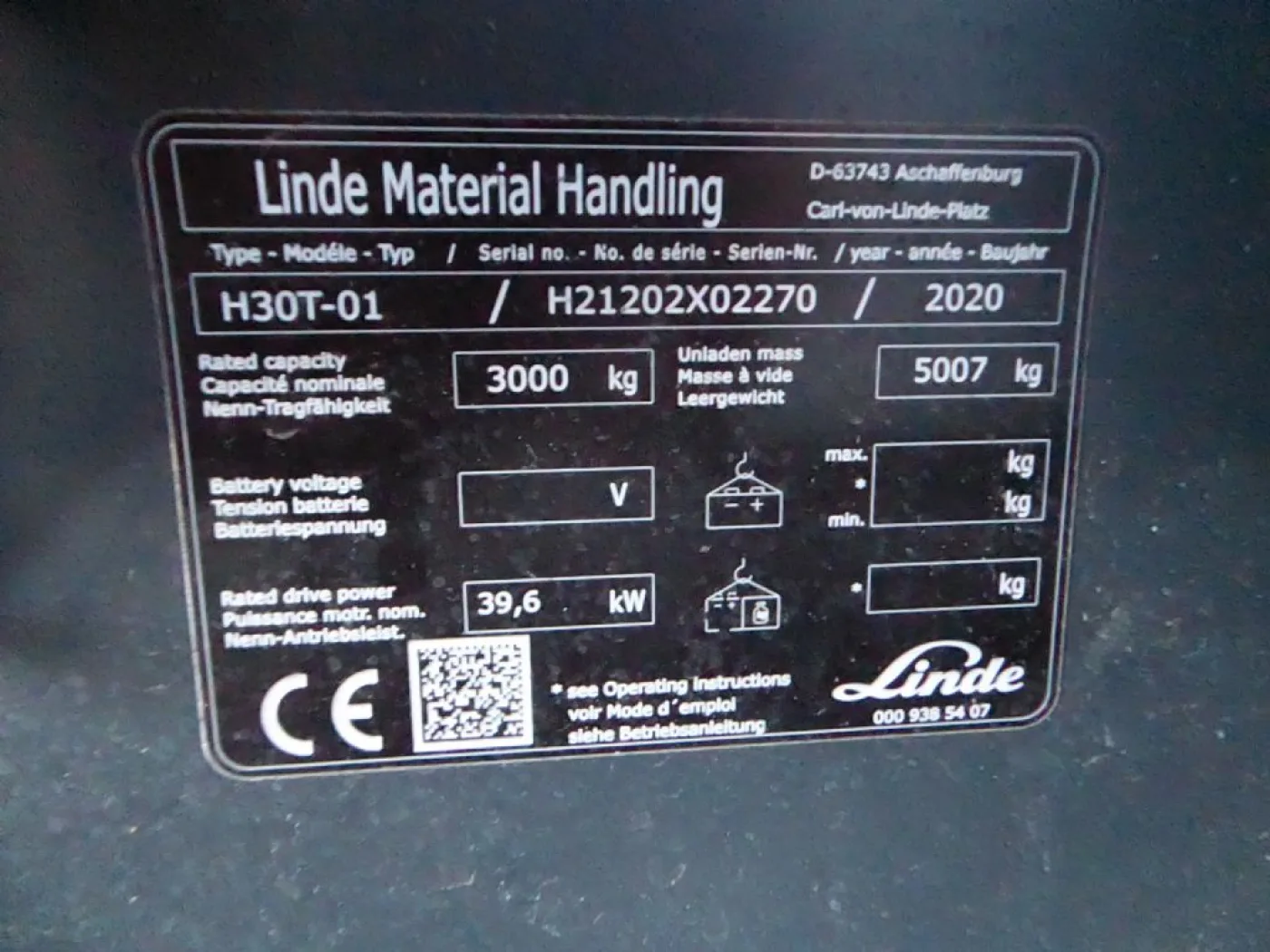 Linde H30T-01 - 5