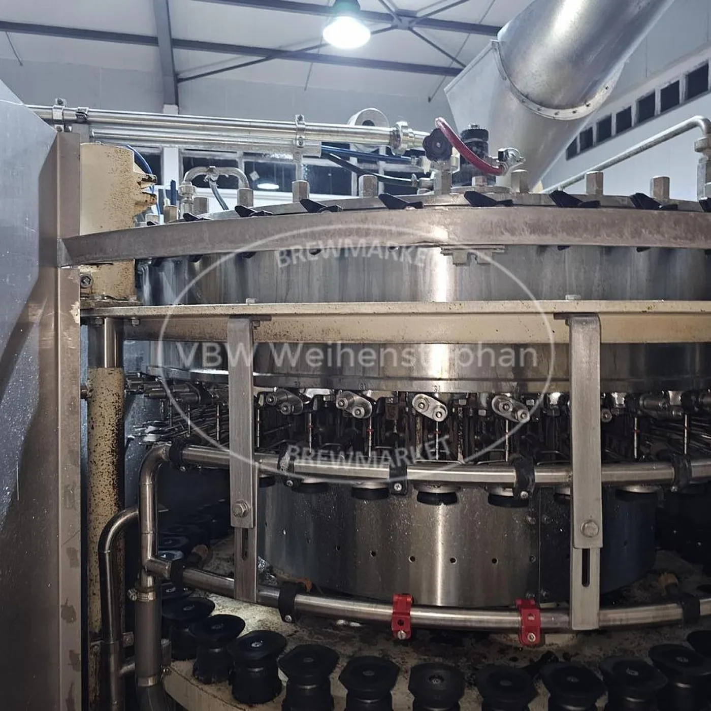 Glass bottle filler and capper - 6