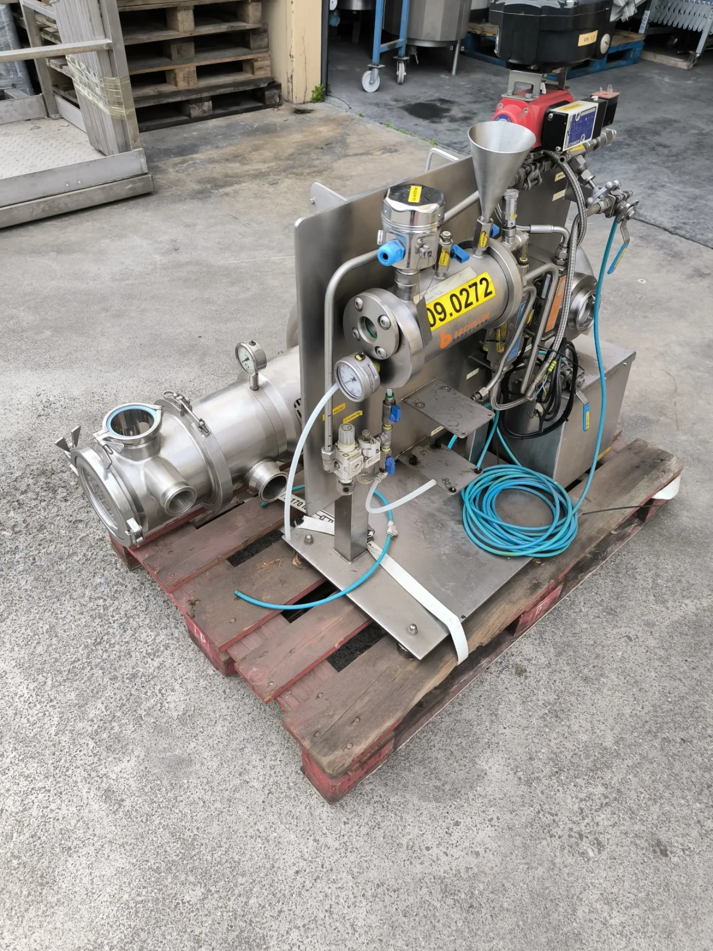 IN LINE HOMOGENIZER E.BACHILLER BACH LINE 150 ATEX - 2