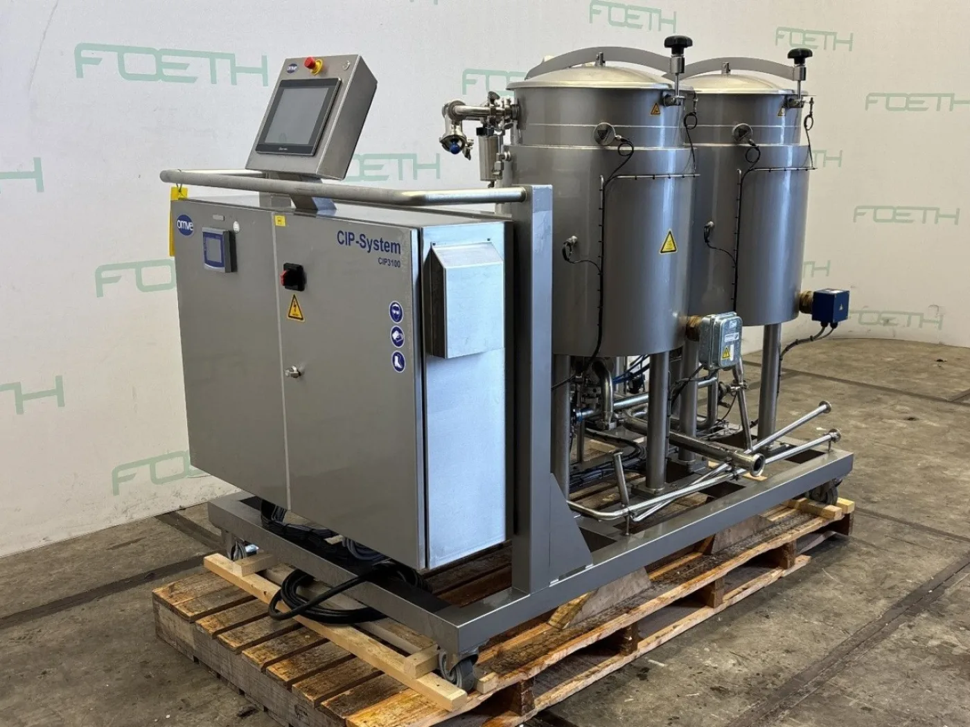 Omve Netherland CIP3100 - Vertical tank - 6