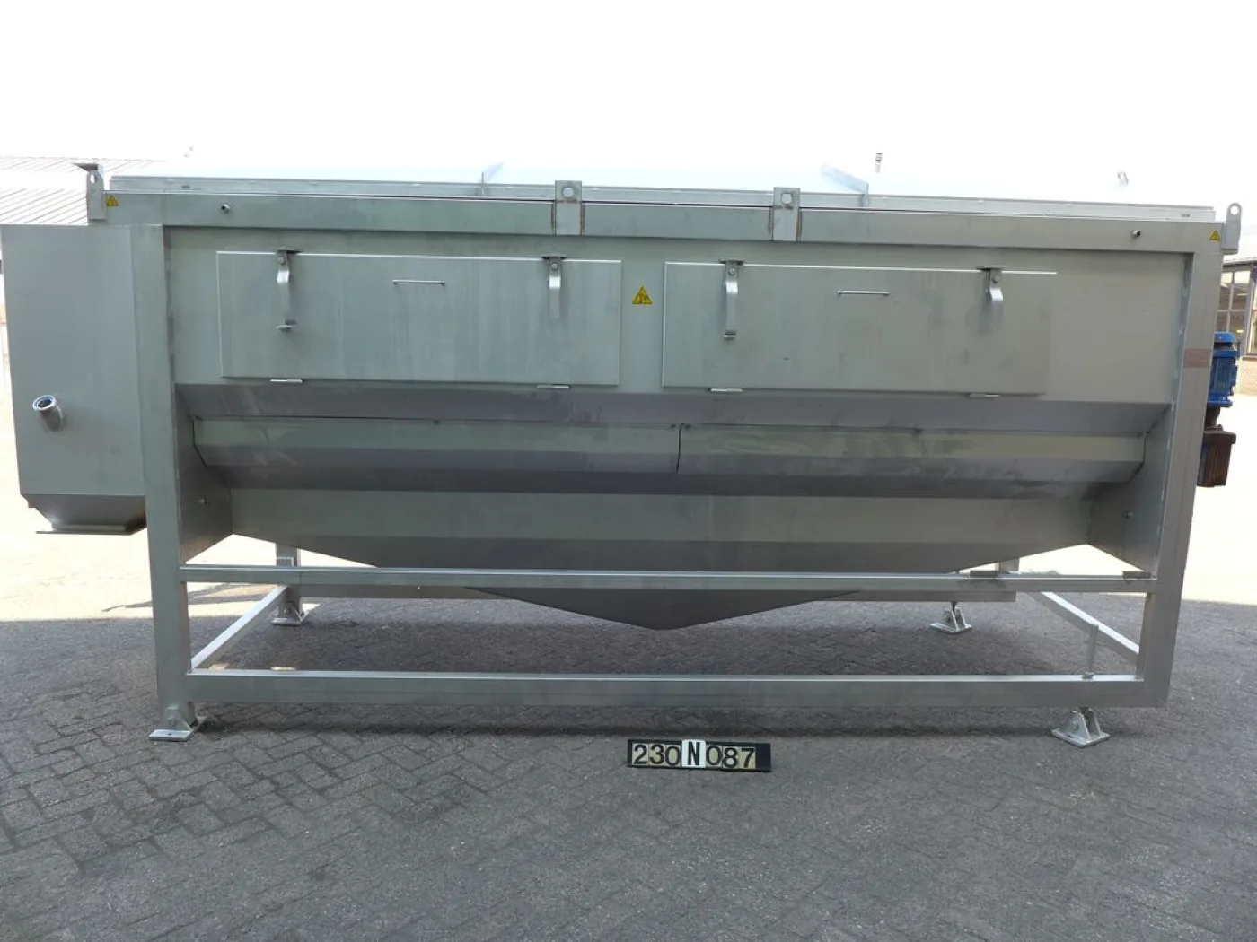 Reko Drum washer 1200 - Rotating sieve - 2