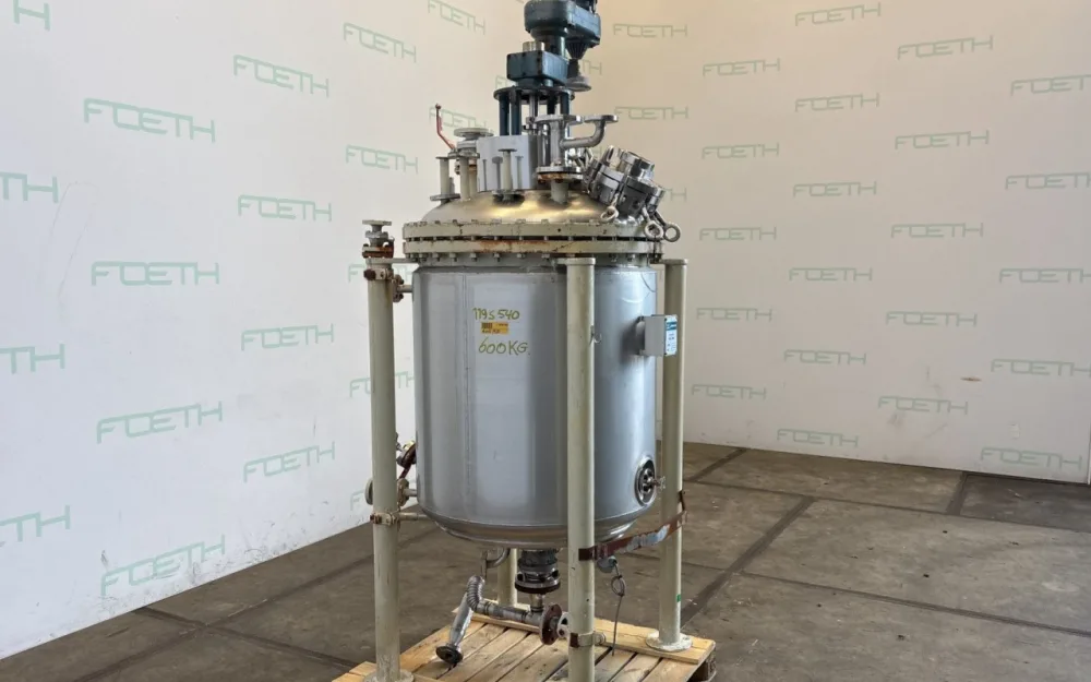 Jongia LPK-40 (650 l) - Stainless Steel Reactor