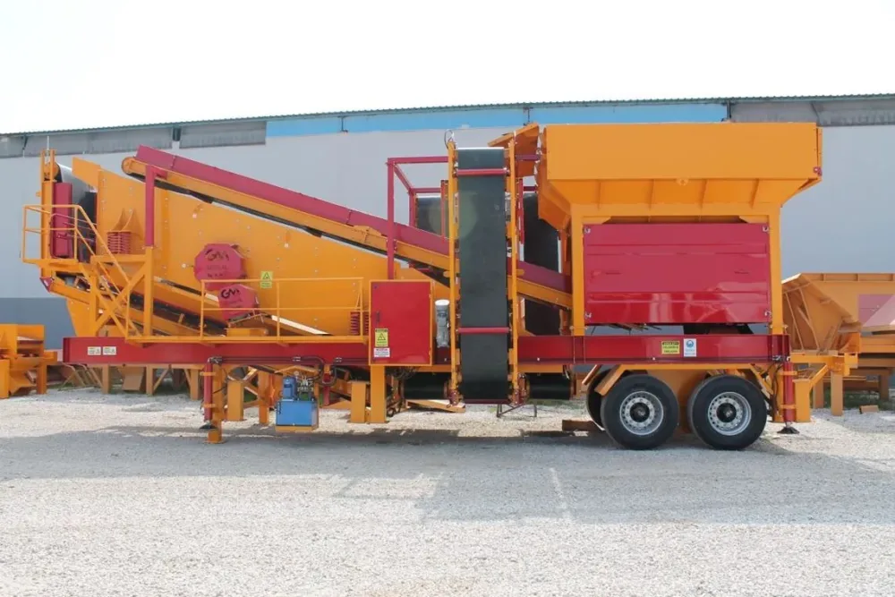 GNR ME2060 — Fully Automatic Mobile Screening Plant