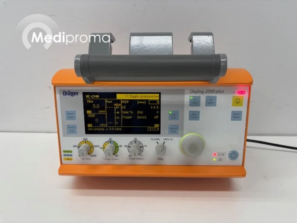 Dräger Oxylog 2000 Plus Beademingstoestel (ASDH-0018)