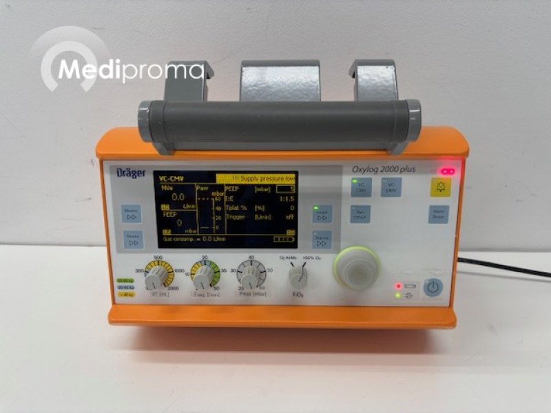 Dräger Oxylog 2000 Plus Beademingstoestel (ASDH-0018)