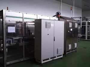 Equipamento fazer caixas e paletizar TECMA EVCOMPDIV 2400