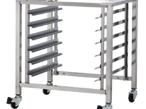 TurboFan Stainless Steel Stand with Castors SK2731N - islandcatering