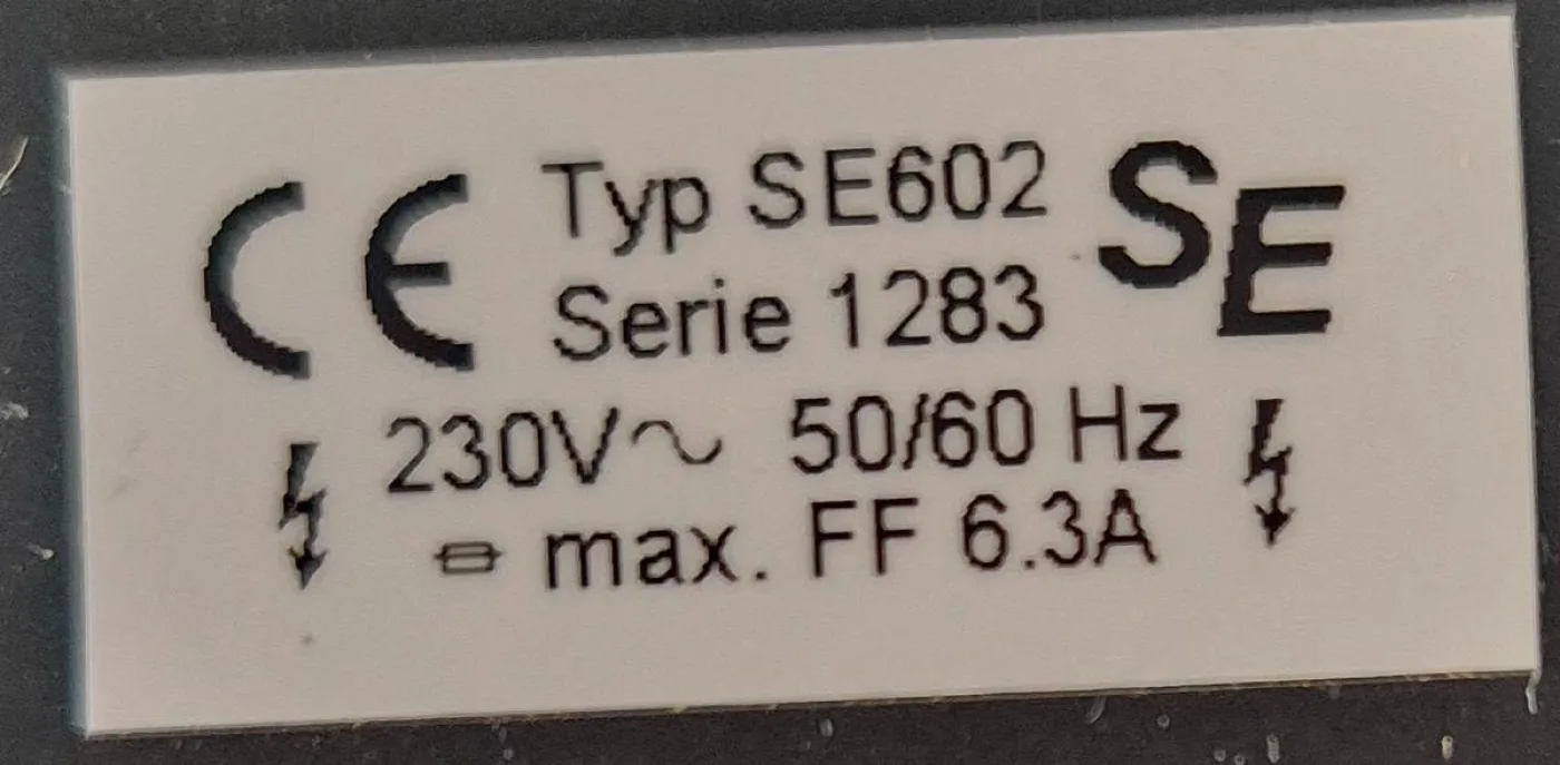 Rüfenacht AG Vibrationsregler Typ SE60 - 8