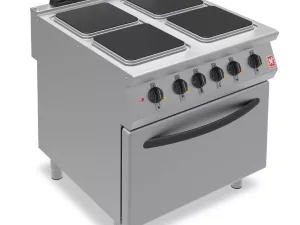 Falcon F900 Four Hotplate Electric Oven Range E9184 - islandcatering