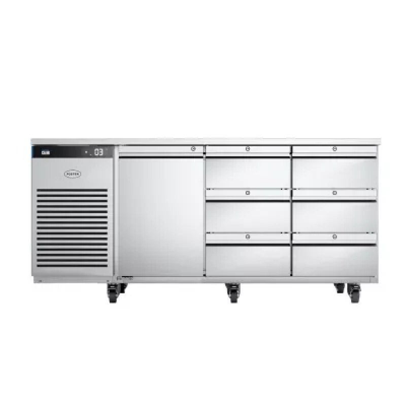Foster EP1/4H/43-328 EcoPro G3 1 Door & 6 Drawer Refrigerated Counter 585 Litres - islandcatering