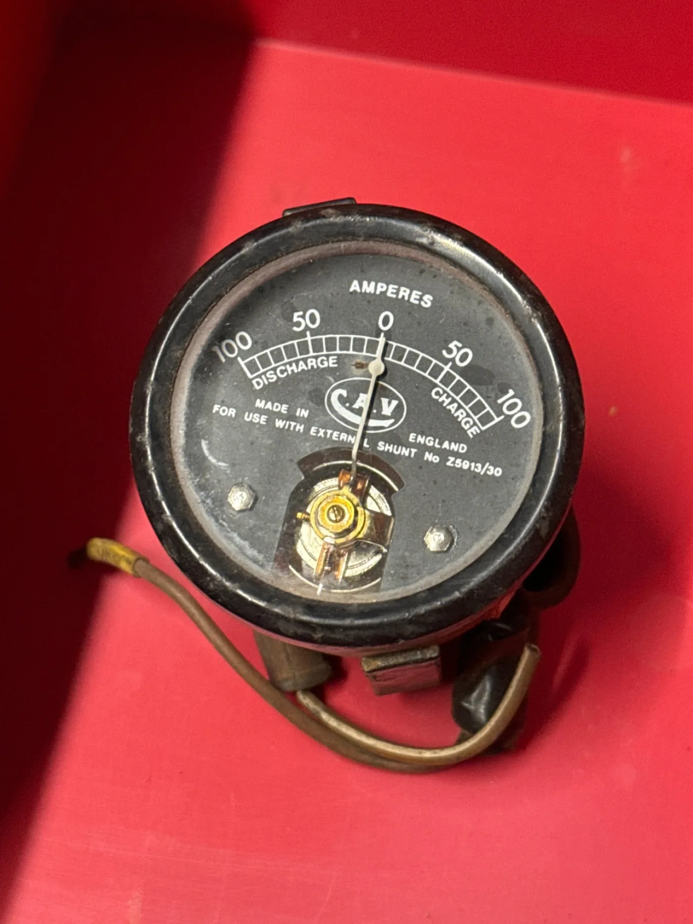 Ampèremeter (ex Engels) 24v - 1