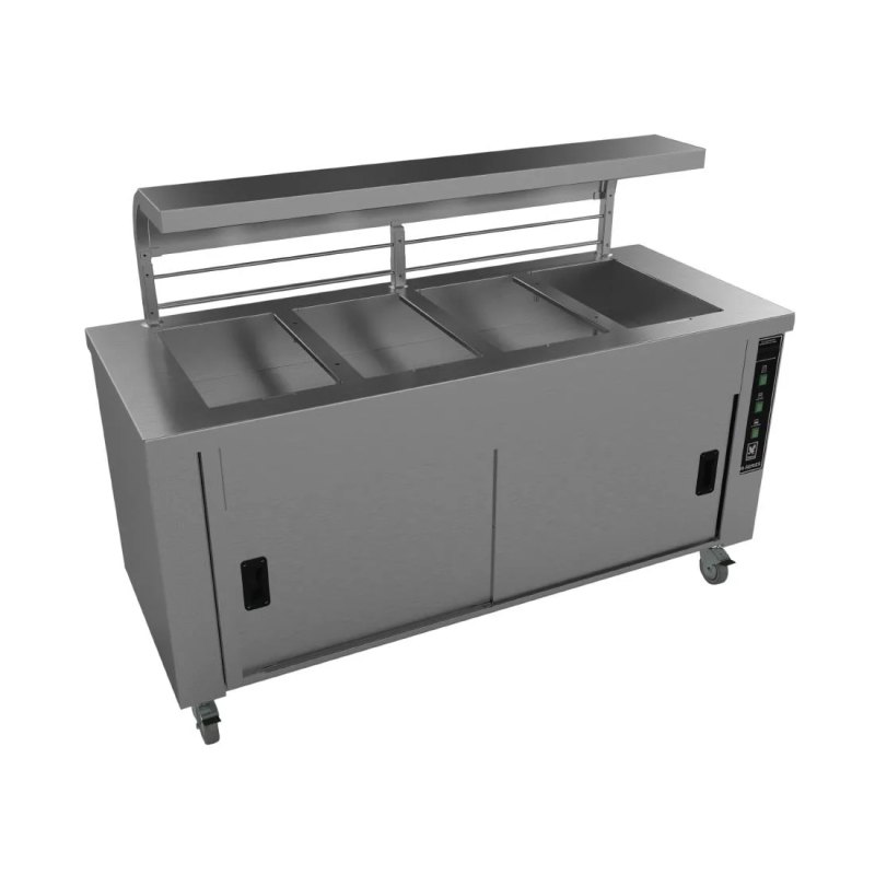 Falcon Chieftain 4 Well Heated Servery Counter HS4 - islandcatering