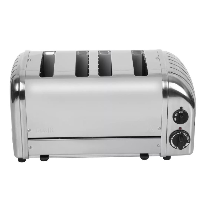 Dualit 4 Slice Sandwich Toaster Stainless Steel 41036 - islandcatering