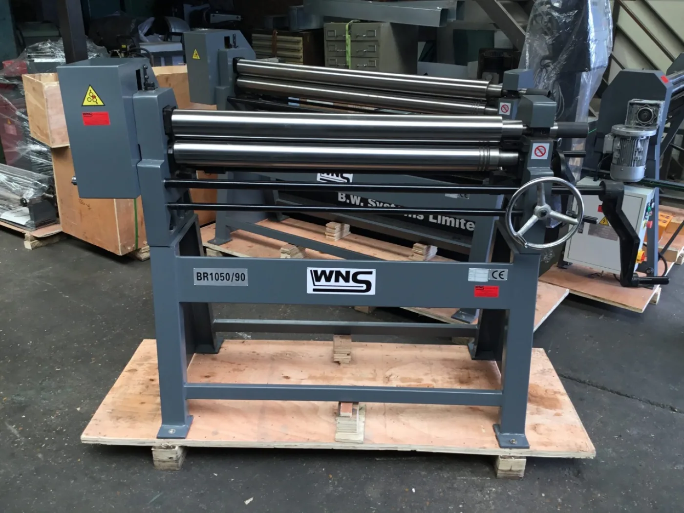 WNS Hand Bending Rolls 1050mm x 90mm x 2.5mm Capacity - WNS - W. Neal Services Ltd - 2