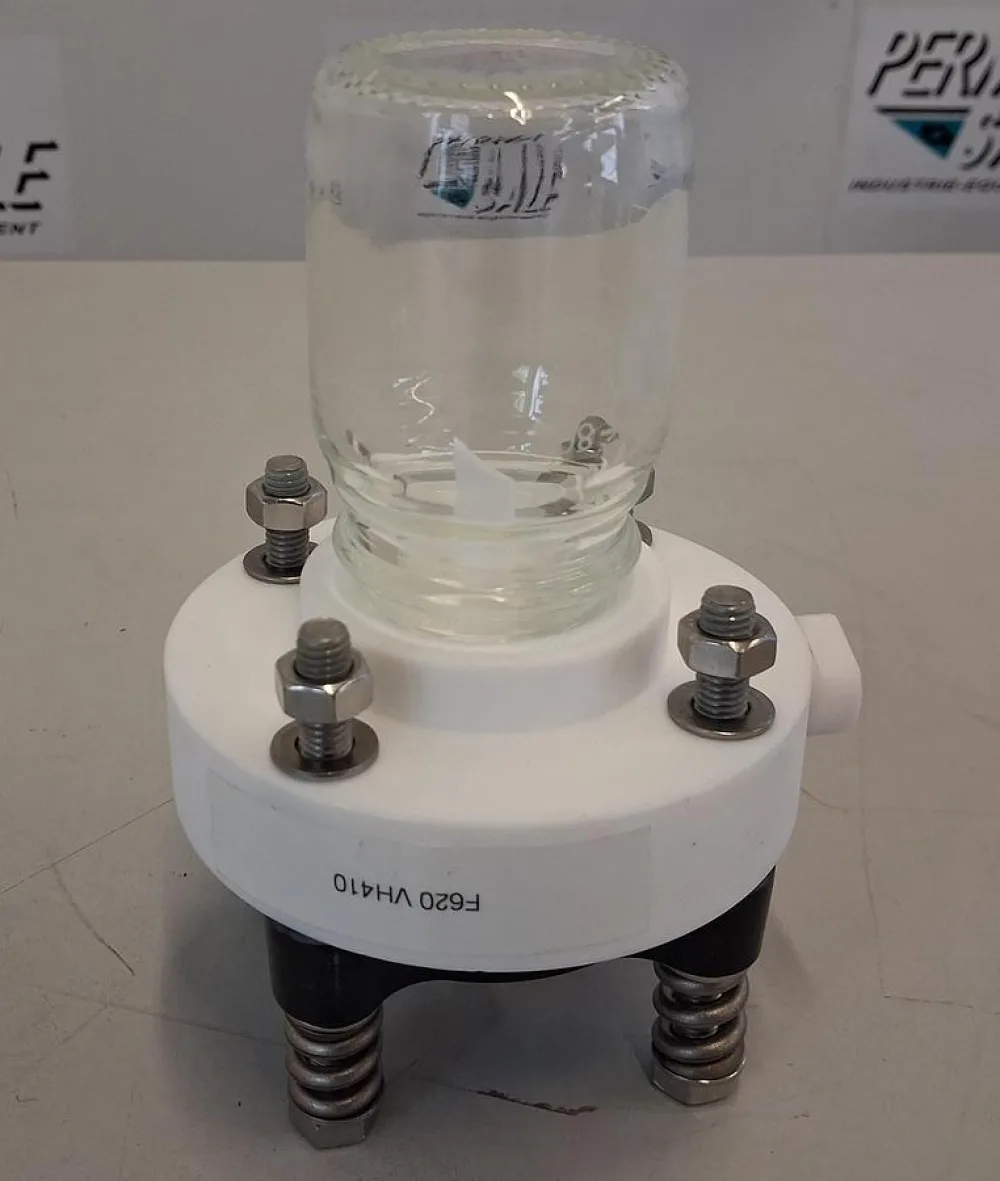 Normag Laborglasventil-System mit Federentkopplung