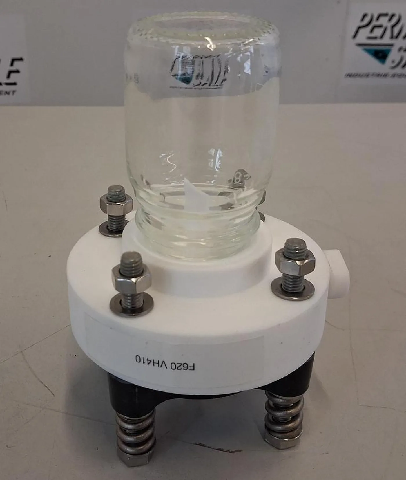 Normag Laborglasventil-System mit Federentkopplung - 1