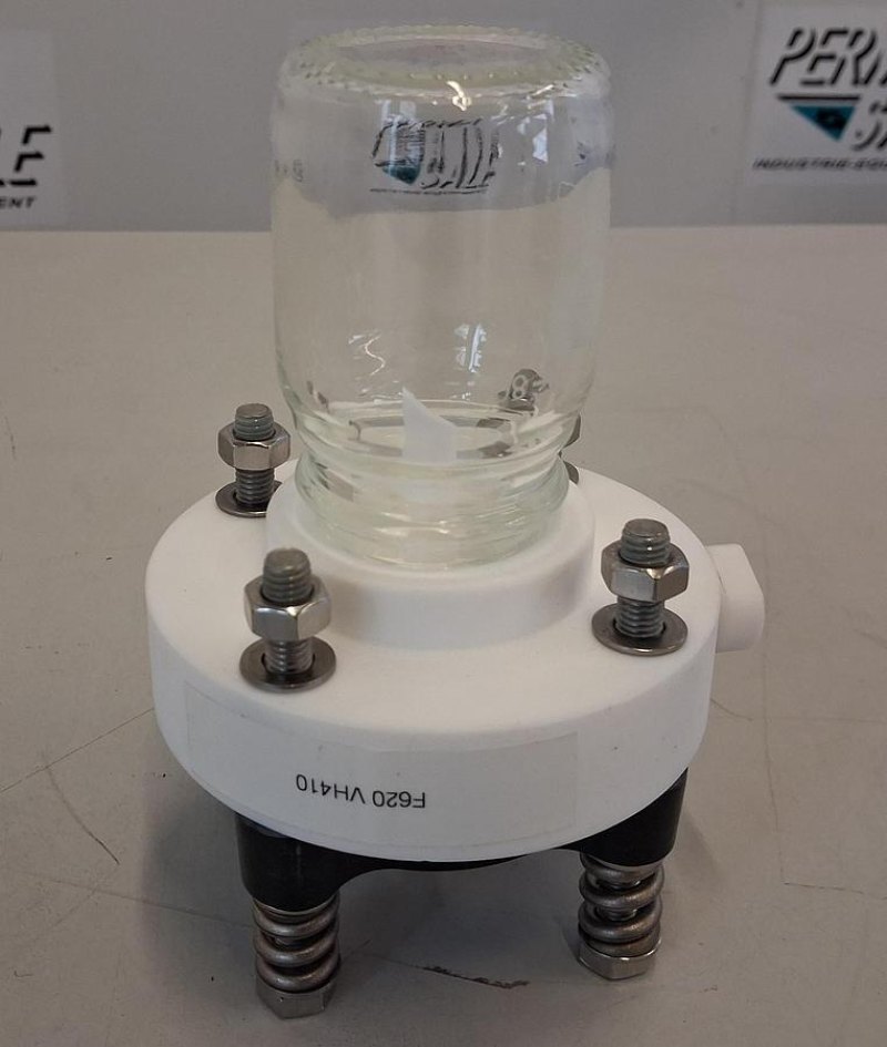 Normag Laborglasventil-System mit Federentkopplung
