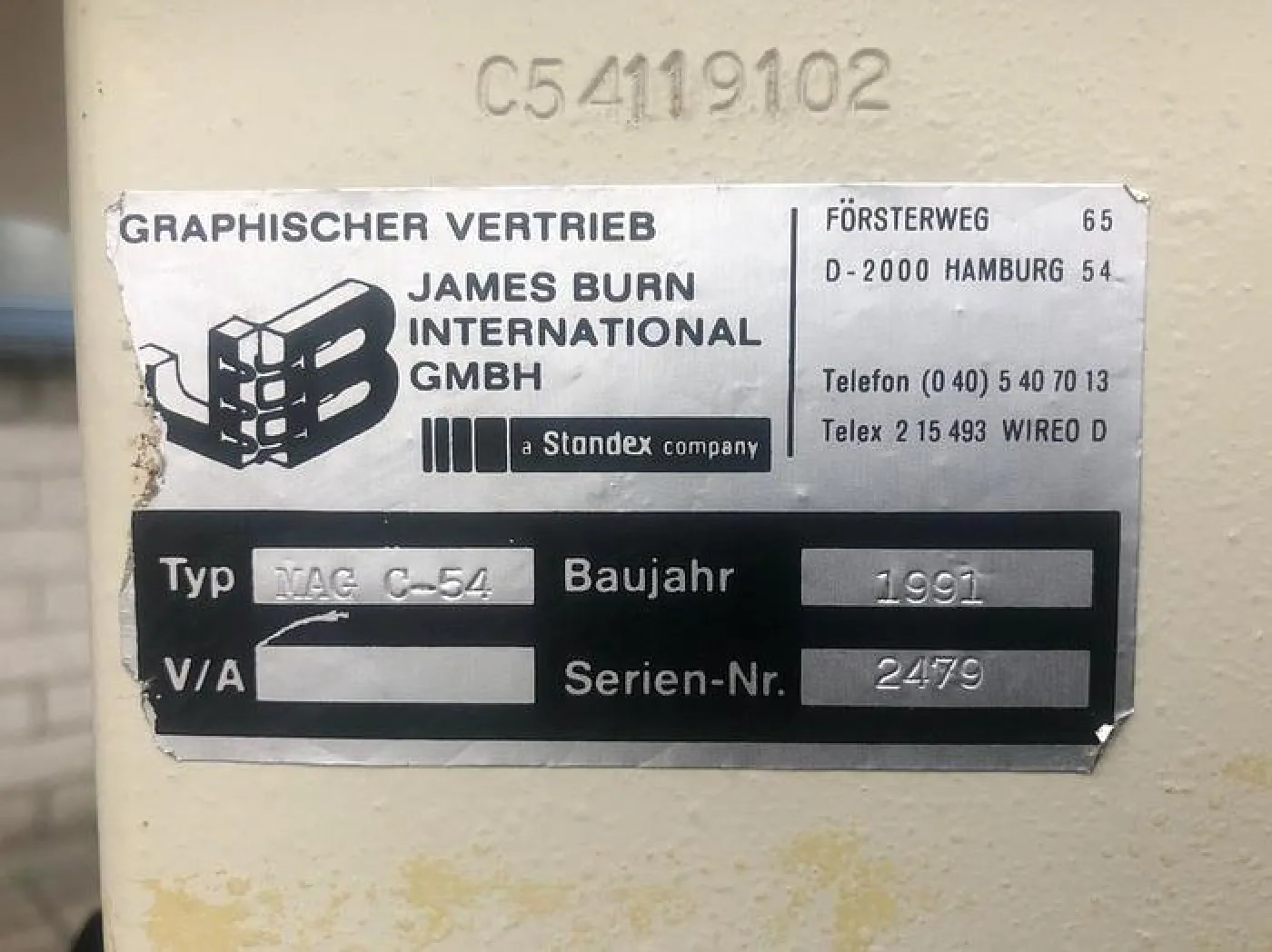 JBI MAG C54 - 3