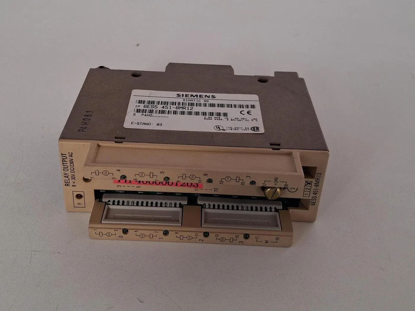 Siemens SIMATIC S5 6ES5 451-0MR12 Digital Output Module - 1