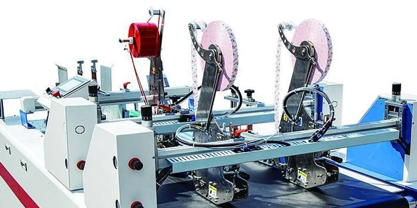 Auto tape application machine with hot melt gluing system - 6