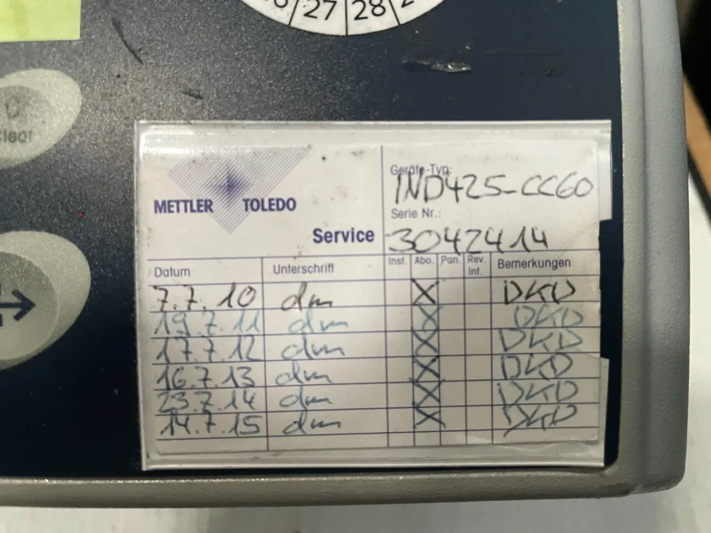 022958 - METTLER TOLEDO SPIDER SW - 7
