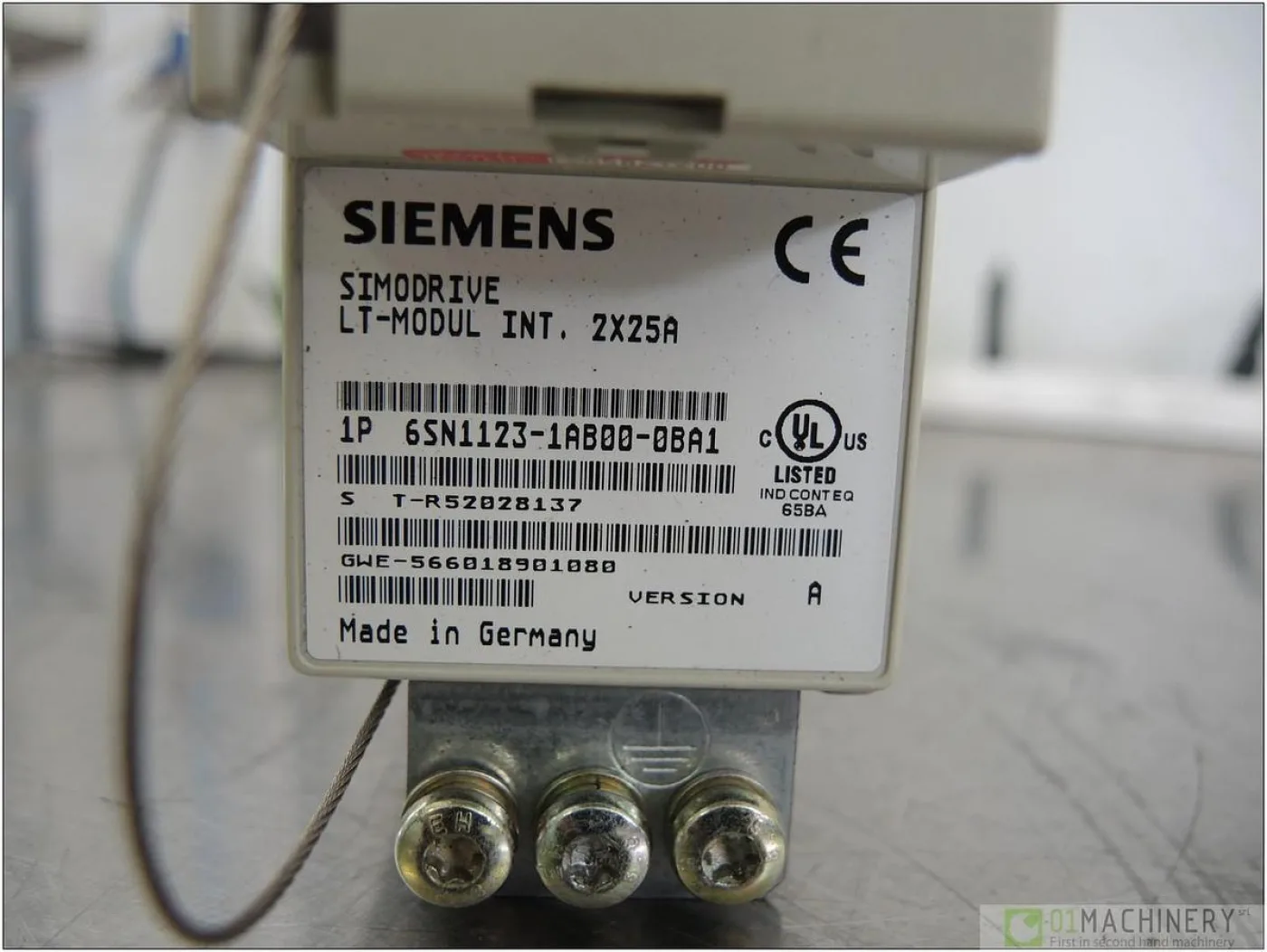 2003 SIEMENS 6SN1123-1AB00-0BA1 AI2940 - 3
