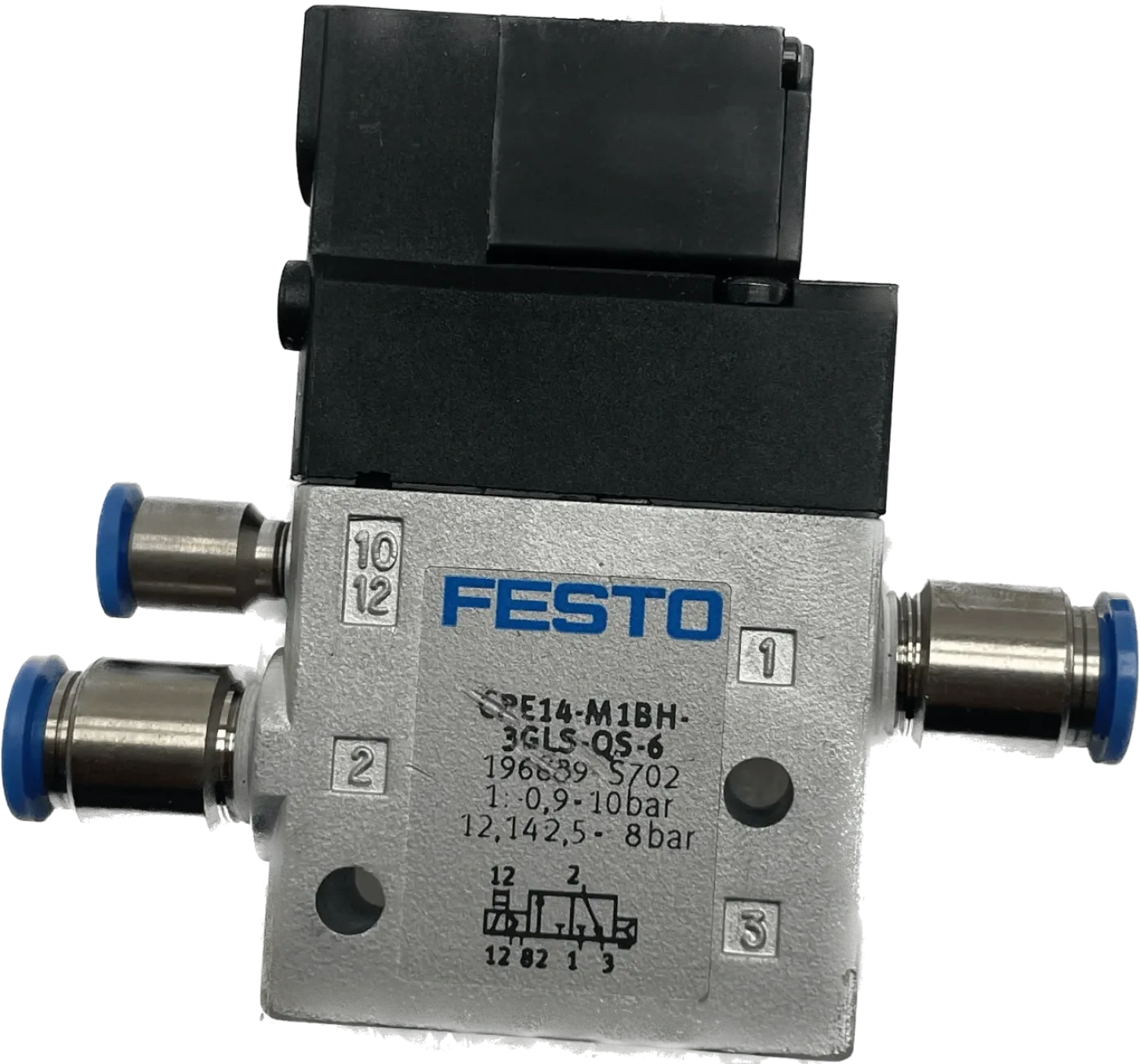 Festo Magnetventil CPE14-M1BH-3GLS-QS-6 - 2