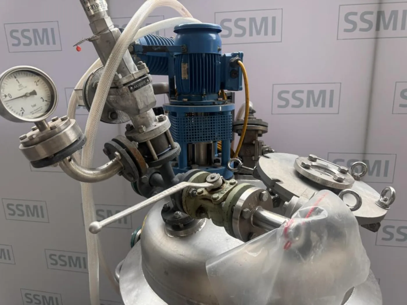 2003 Fischer Process vessel/reactor with a top-mounted agitator/mixer - 4