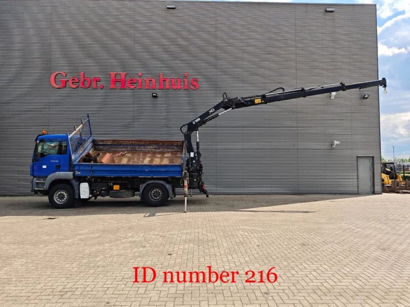 MAN TGS 18.360 4x2 2 Seitenkipper Hiab 122 DS-3 Hiduo