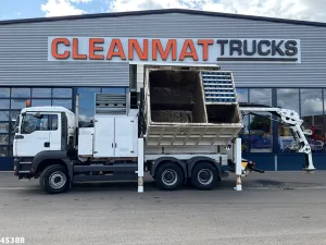 MAN TGA 33.440 6x4 MTS Dino 8m³ Saugbagger Just 173.476 km!