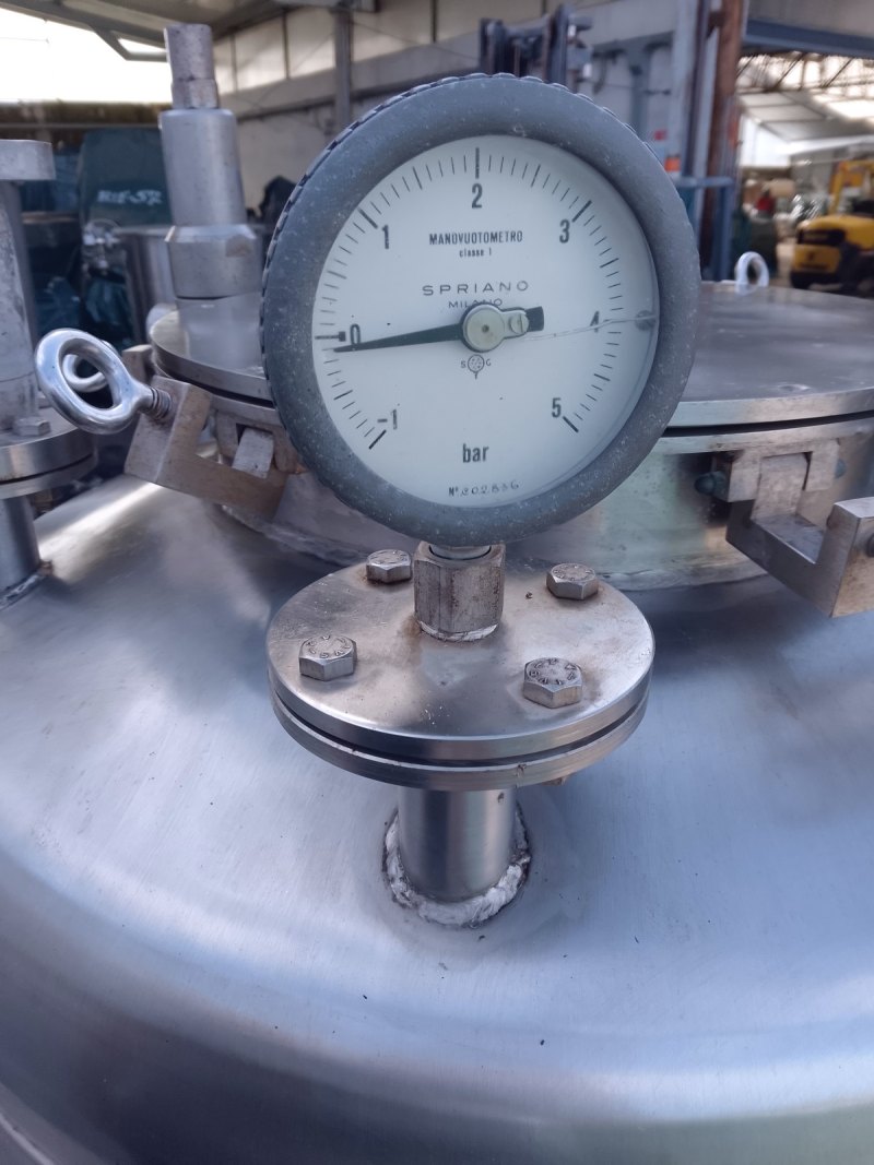 SERBATOIO IN ACCIAIO INOX 500 LT