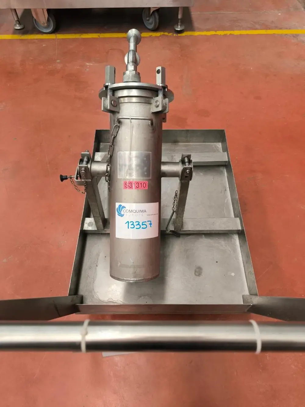 STAINLESS STEEL BASKET FILTER 15 LITERS