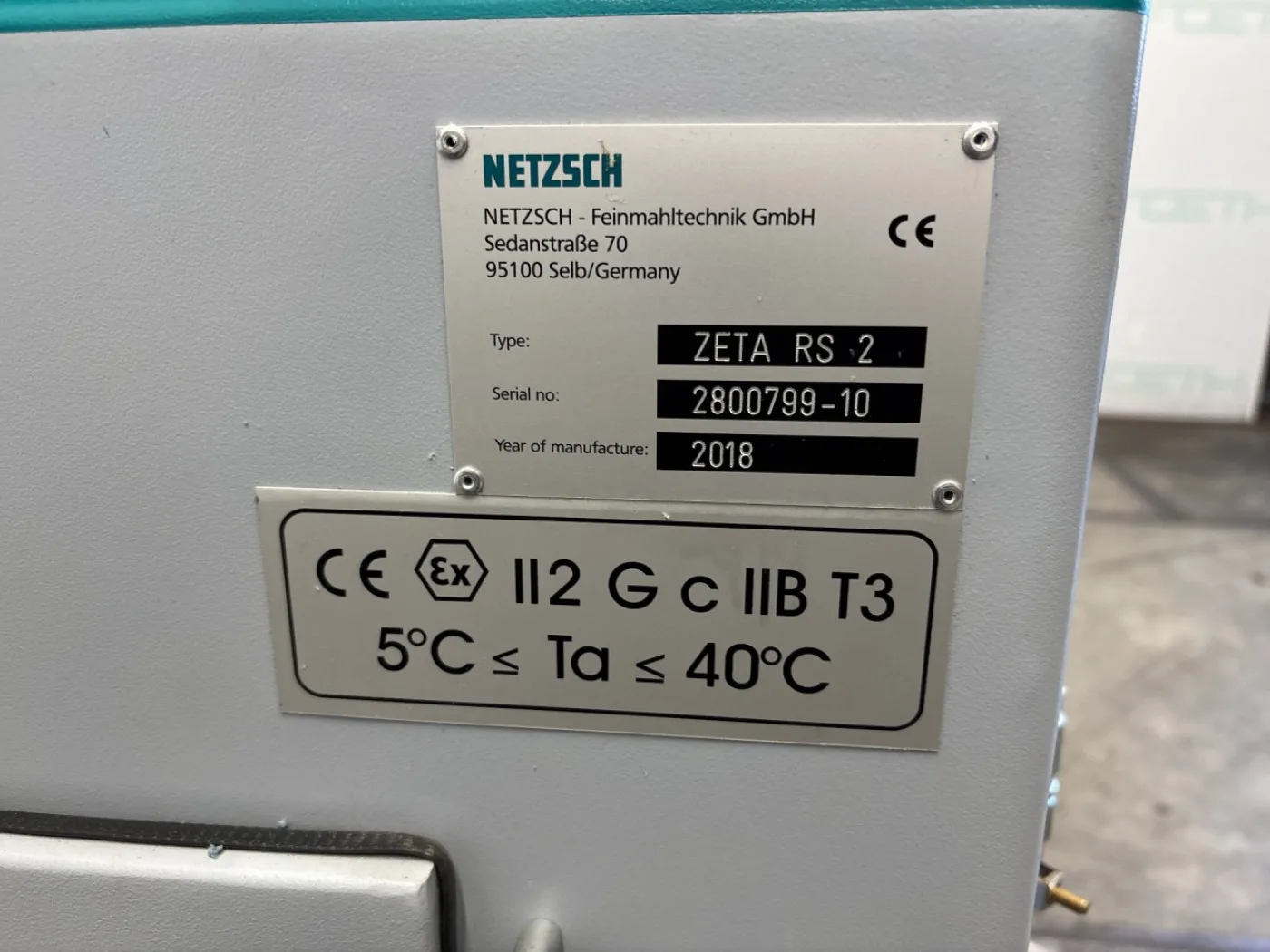 Netzsch Zeta RS 2 - Sand mill - 6