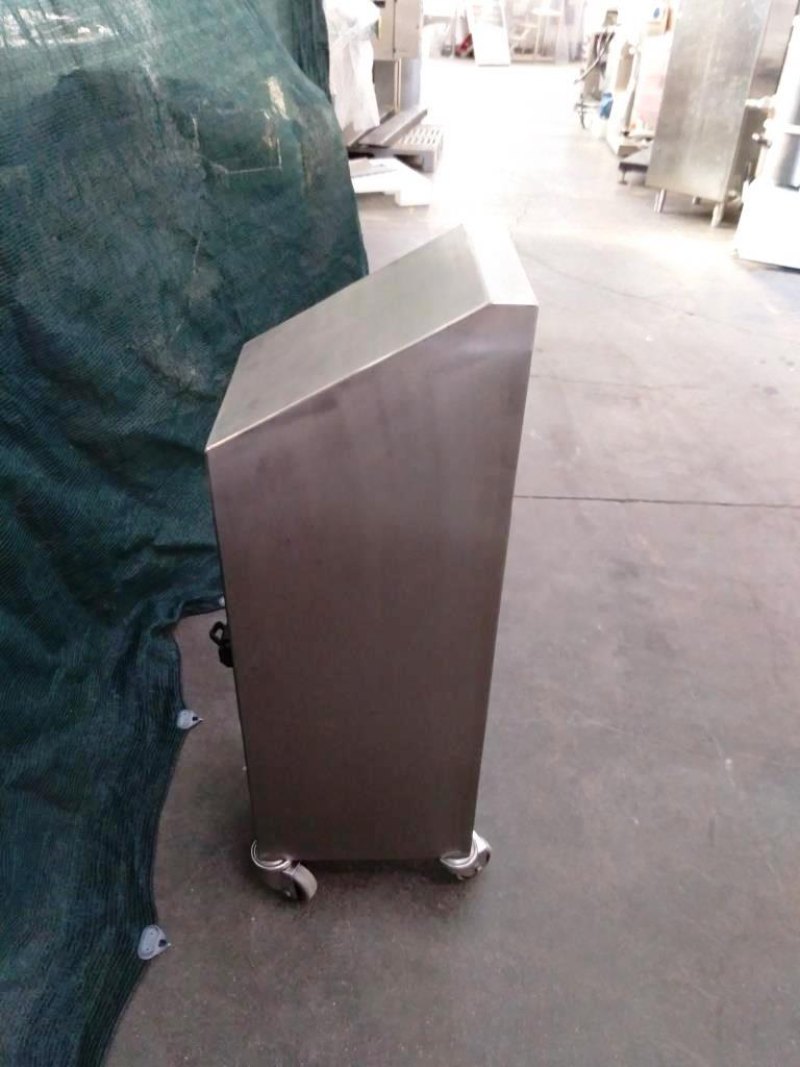 CONTENITORE IN ACCIAIO INOX CARRELLATO