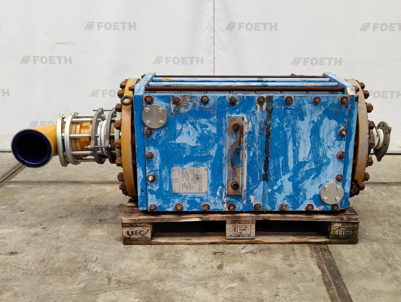 Le Carbone-Lorraine NK22/42-L-F - Shell and tube heat exchanger - 5