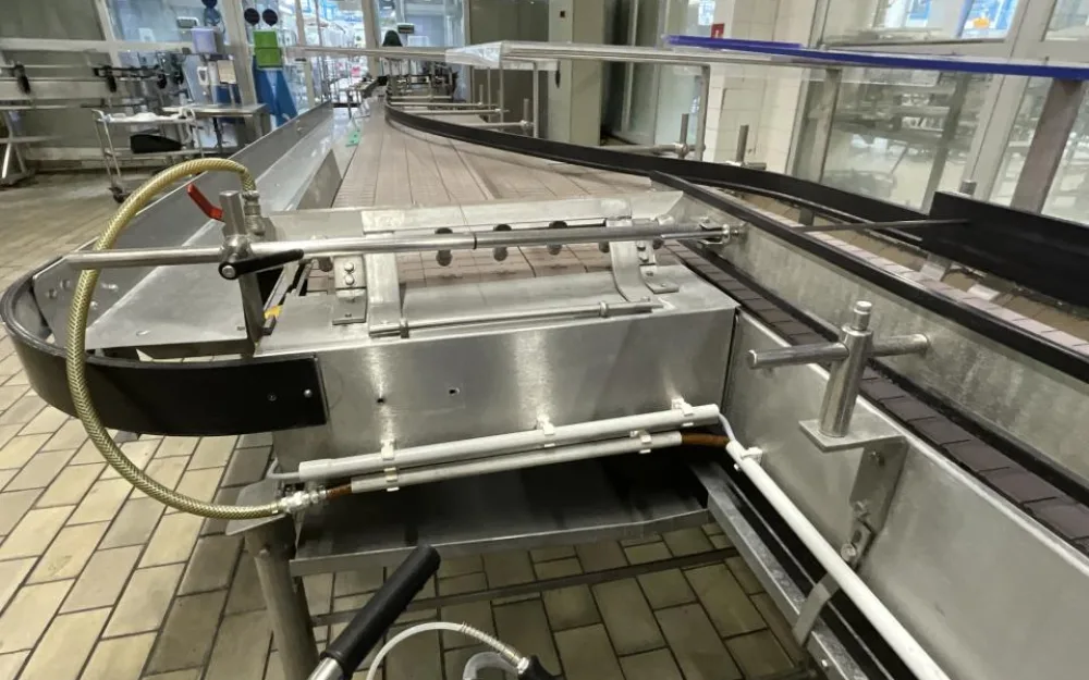 Unknown 80mm Förderband Belt for Flasche Abfüllung Machine In Anleger - Line 3