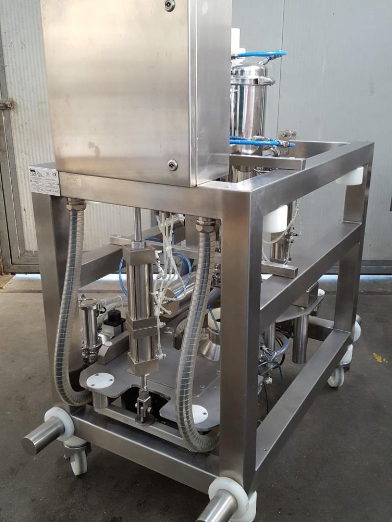 VALVOLA DI CONTENIMENTO CON TRASFERITORE SOTTOVUOTO – VIMA IMPIANTI MOD. TWIN VALVE