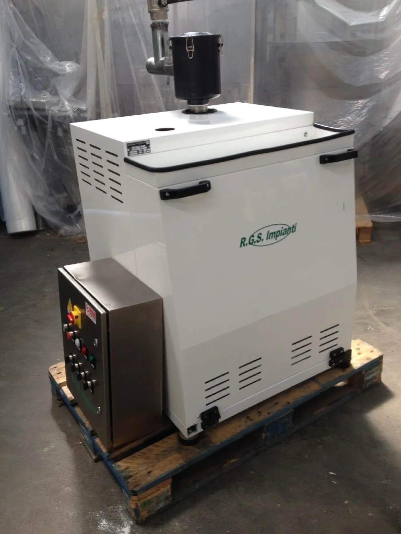 ASPIRATORE INDUSTRIALE PER POLVERI – RGS MOD. CF 10 - 1