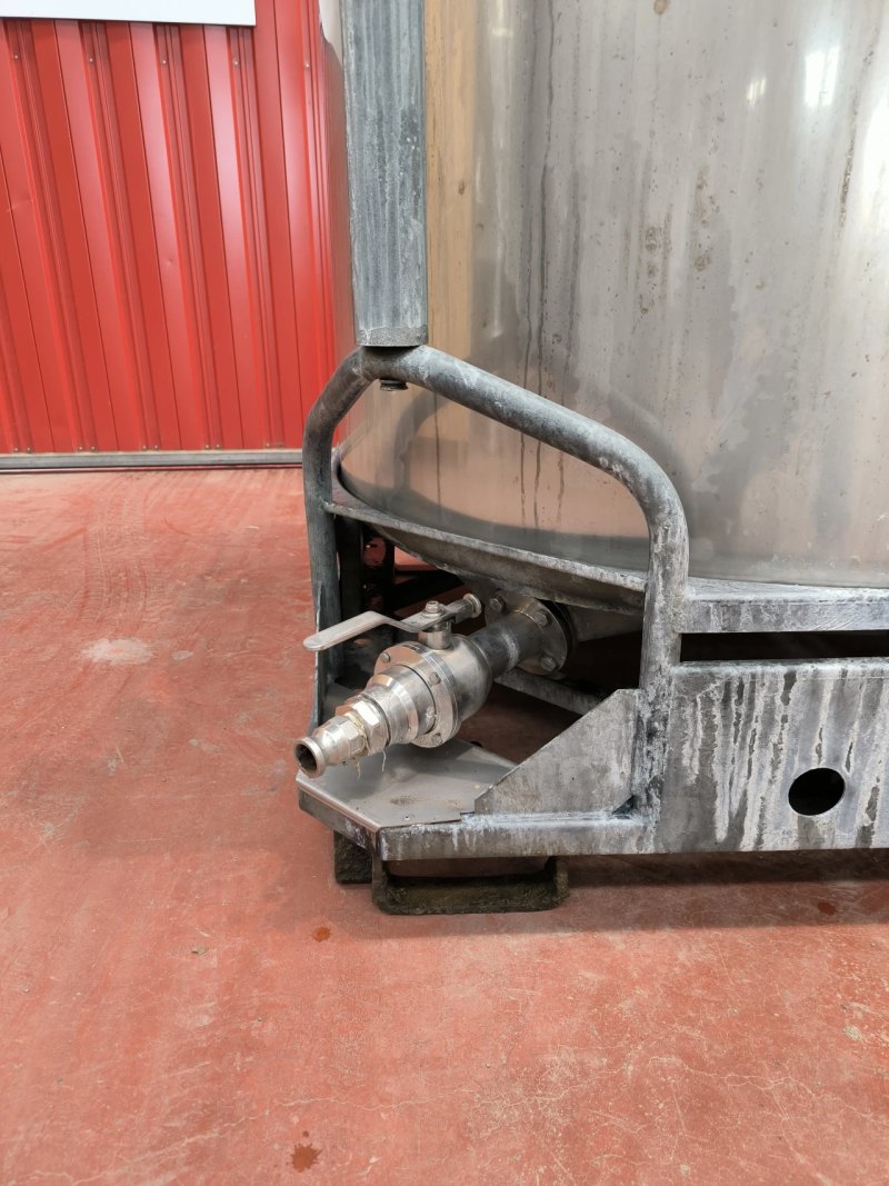 STAINLESS STEEL TANK 1023 LITERS AZZINI PL1000