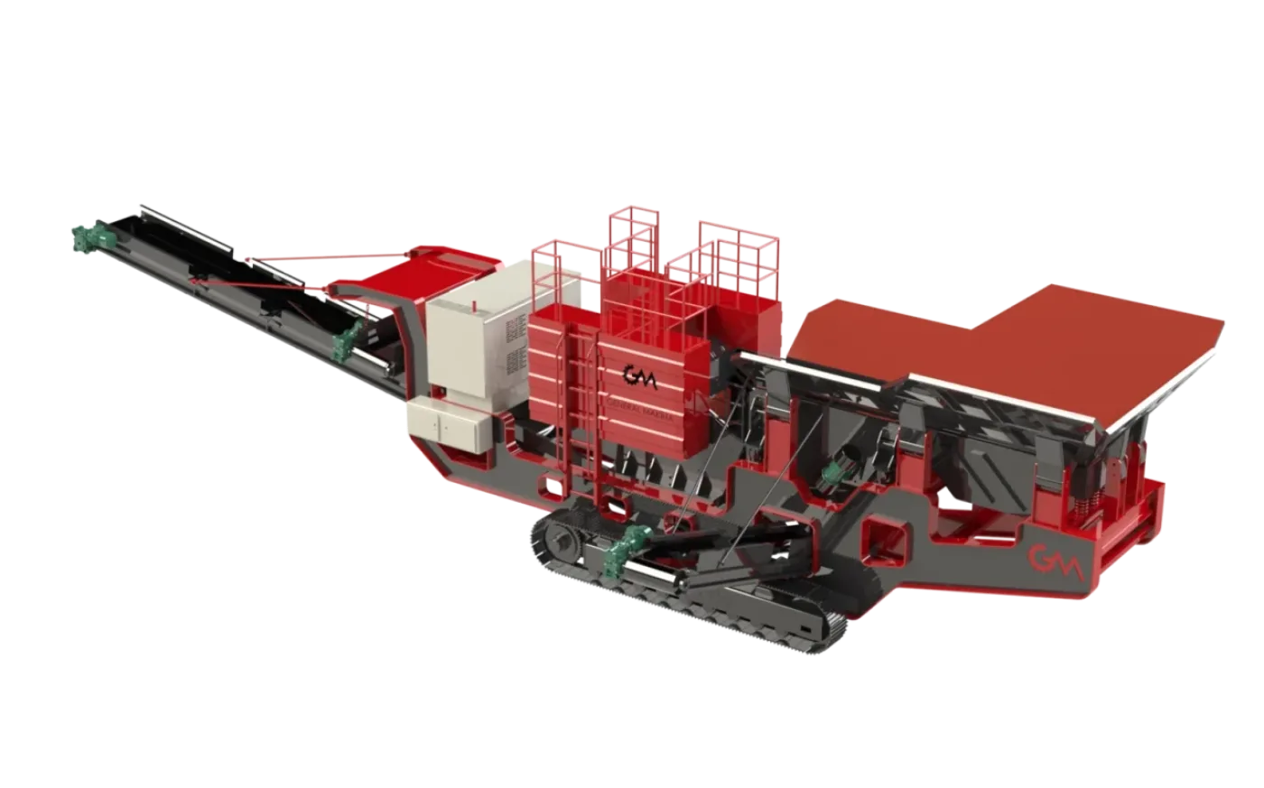GM 90JP — Tracked Mobile Jaw Crusher - 1