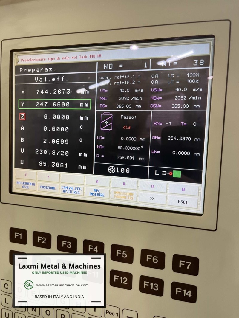 7 AXIS CNC GEAR & PROFILE GRINDER, NILES - ZP12 - Laxmi Metal & Machines, Rohtak