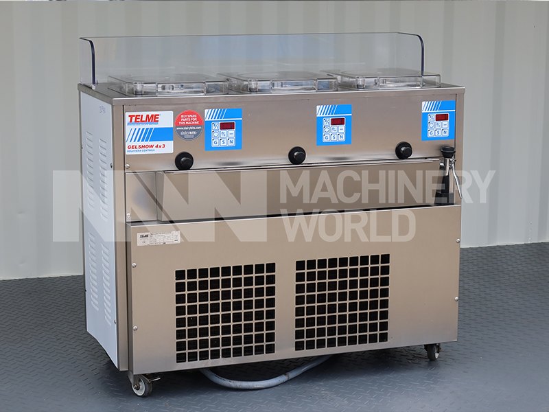 Telme Gelshow 4x3 Continuous Gelato Maker (Year 2017)