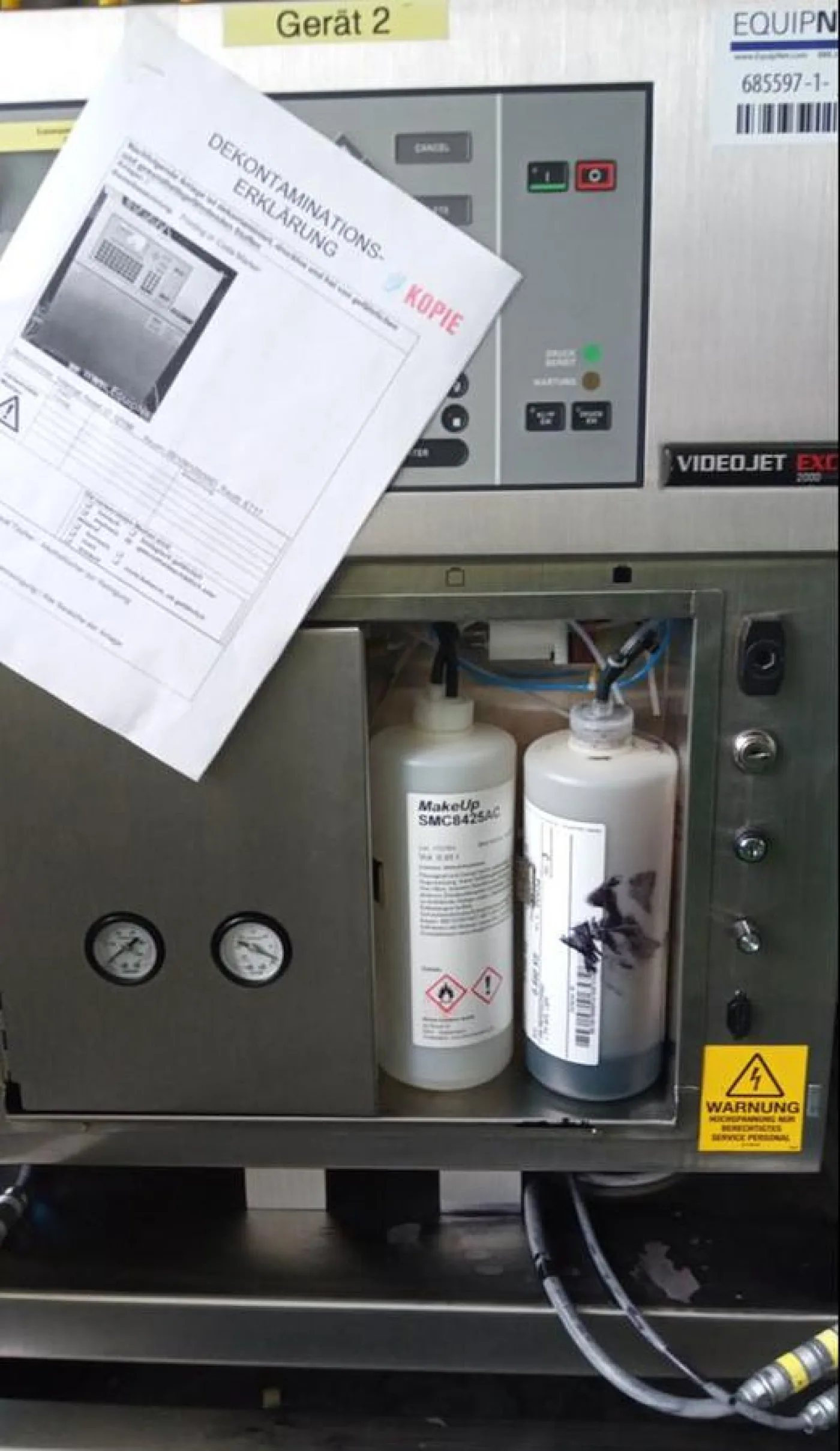 VideoJet Excel Serie 1000 Tinten-Jet-Coder-Drucker - 7